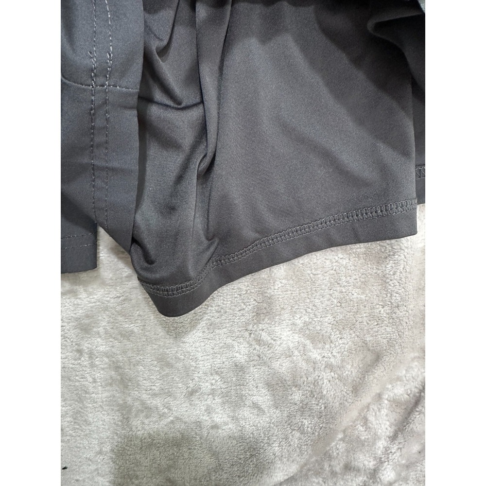Hinds Running Shorts Mens Size Large Gray Fully Lined Pockets Stretch Waist - Picture 7 of 12